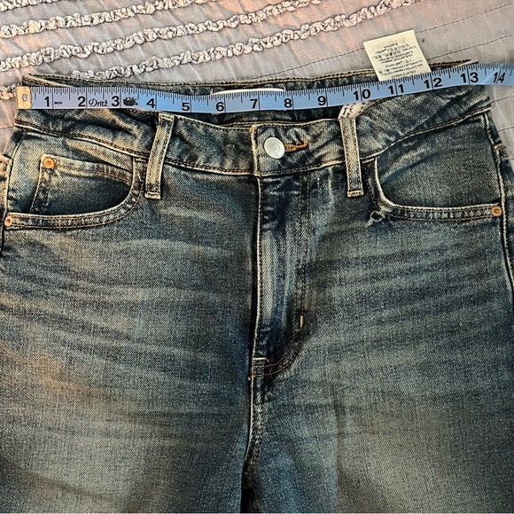 Guess Cropped Slim Straight Jeans Size 26 - Picture 10 of 11
